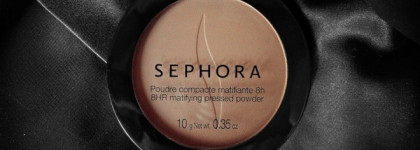 Любовь далеко не с первого применения с компактной матирующей пудрой Sephora Poudre compacte matifiante 8H оттенок #21