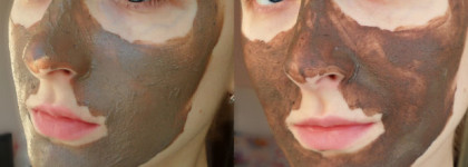 Две доступные "грязные" маски L'oreal и Lumene против грязи