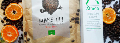 Антицеллюлитные средства от Almea. Цитрусовый скраб и корректирующий крем