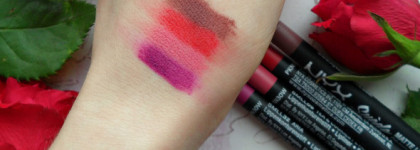 Замшевые карандаши для губ Nyx Suede Matte Lip Liner