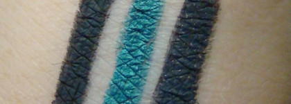 Водостойкий гелевый карандаш для глаз Essence 01 Black Blaze, 03 Urban Jungle, 05 Gunmetal