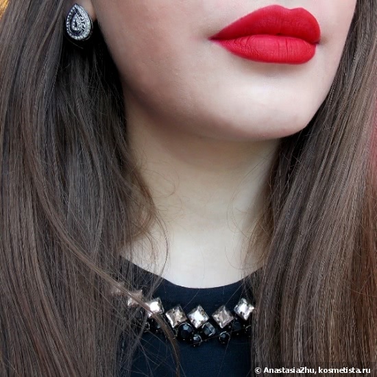 Моя идеальная красная помада. Моя любовь - Nouba Millebaci Long Lasting Lip Color №7