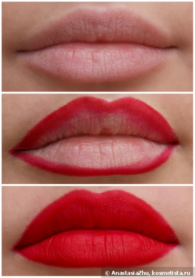 Моя идеальная красная помада. Моя любовь - Nouba Millebaci Long Lasting Lip Color №7