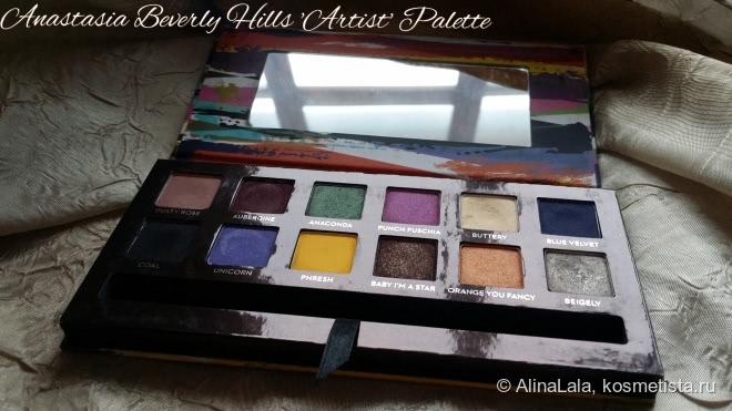 Палетка теней Anastasia Beverly Hills 'Artist' eyeshadow palette