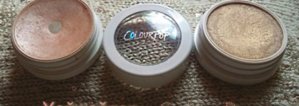 Золото или жемчуг...Хайлайтеры ColourPop "Wisp" и "Smokin' Whistles"