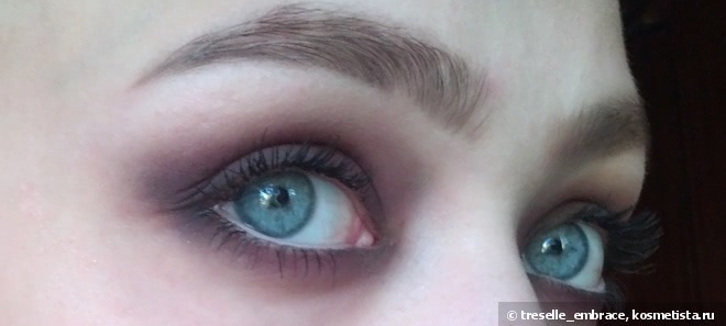 Мои сливовые очи с Artdeco Eyeshadow Matt №582