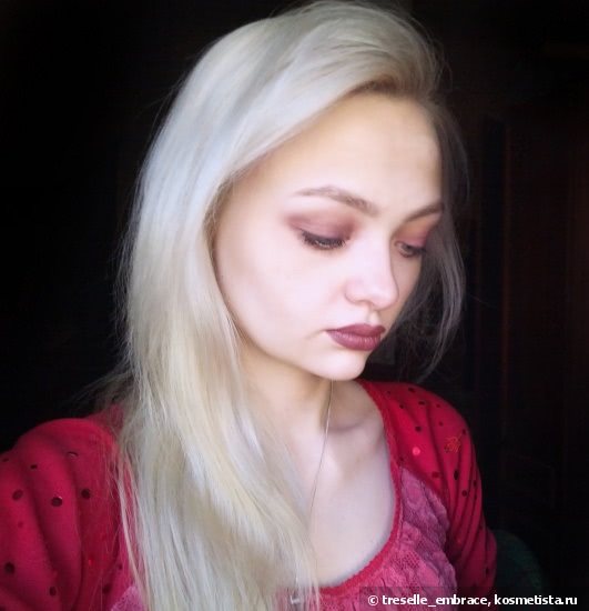 Мои сливовые очи с Artdeco Eyeshadow Matt №582