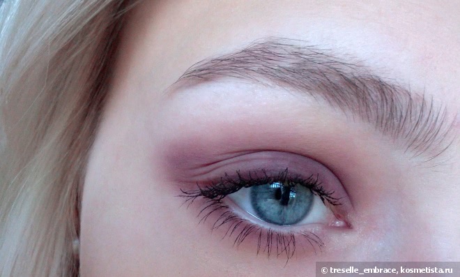 Мои сливовые очи с Artdeco Eyeshadow Matt №582