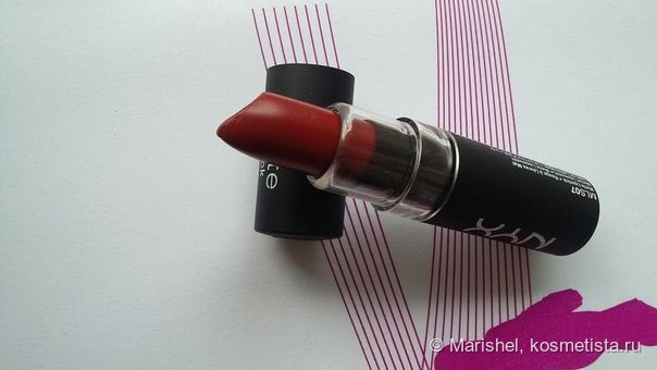 NYX Matte Lipstick Mls 07 Alabama