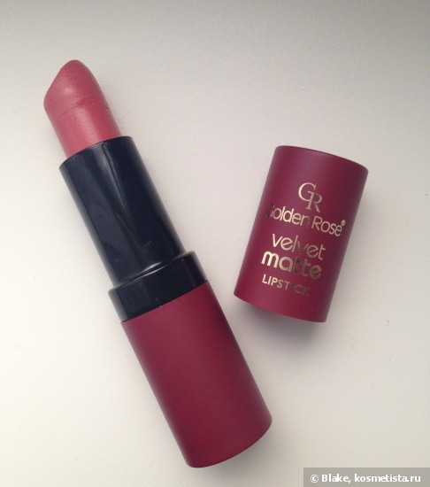 Приятное удивление: Golden Rose Velvet matte Lipstick, #10
