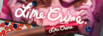 Помада Lime Crime Metallic Velvetines в оттенках Lana и Raisin hell
