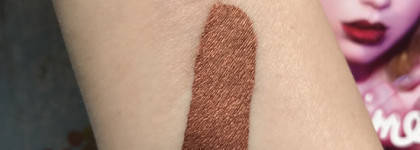 Помада Lime Crime Metallic Velvetines в оттенках Lana и Raisin hell