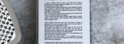 Janeke Superbrush The Original Italian Patent Grey