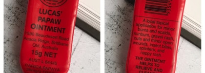 Pure Paw Paw Ointment & Lucas Papaw Ointment