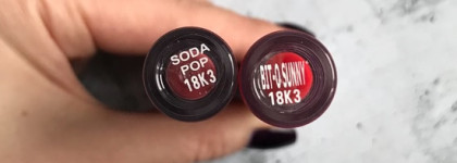 Colourpop Ultra Blotted Lip в оттенках Soda Pop и Bit-O Sunny
