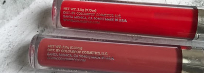 Colourpop Ultra Blotted Lip в оттенках Soda Pop и Bit-O Sunny