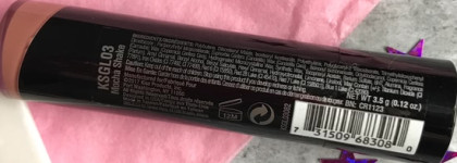 Идеальный нюд за 500 ру: Kiss New York Professional luscious shine gel lipstick