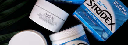 Салфетки с кислотами: Avon и Stridex. Спасаем кожу на теле