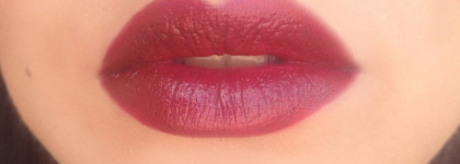 Моя темная сторона! Помады NYX lipstick butter Bls11; Wet n wild 908C; Rimmel lasting finish by Kate 30; Inglot lip pencil 33; NYX soft lip cream Transylvania