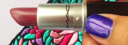 Моя новая любимица Mac lipstick в оттенке Captive