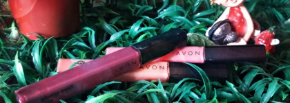 Блеск для губ с эффектом объема Avon Plump pout в оттенках: Soft honey, Plump peach и Berry plush. Долгожители моей косметички