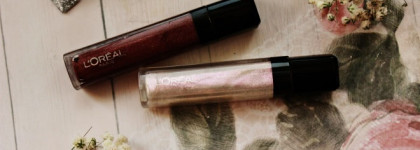 К чему чаще всего тянется моя рука в последнее время? К блеску от L'Oreal Paris! Оттенки 201 и 208