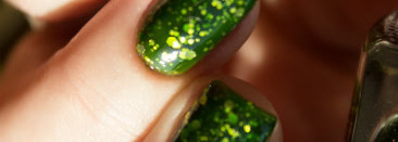 Лак, словно созданный для новогоднего маникюра: Anna Gorelova by Dance Legend "Мавка" + дизайн