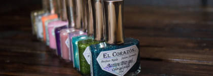 Два представителя линейки Large Hologram: Kryptonite и Nymph​, а так же их сочетание в дизайне с трафаретами №K-ns-15. Красота да и только