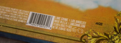 Ещё раз о Venus the Grunge Eyeshadow Palette от Lime Crime: большой обзор