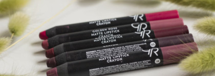 Помады Golden Rose Matte Lipstick Crayon: когда качество превосходит цену