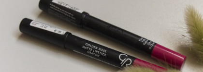 Помады Golden Rose Matte Lipstick Crayon: когда качество превосходит цену