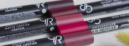 Помады Golden Rose Matte Lipstick Crayon: когда качество превосходит цену
