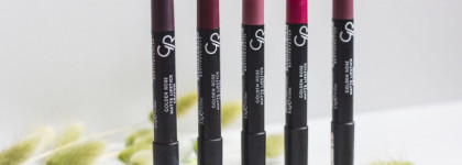 Помады Golden Rose Matte Lipstick Crayon: когда качество превосходит цену
