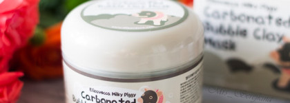 Моё долгожданное знакомство с пузырьковой маской Elizavecca Milky Piggy и патчами Secret Key Gold Racoony