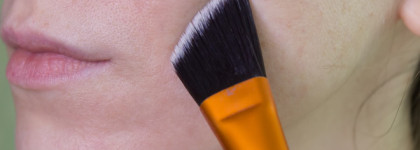 Макияж в красках зимы: снегирь на ветке