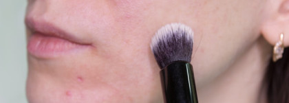 Быстрая растушеванная стрелка в фиолетовых тонах