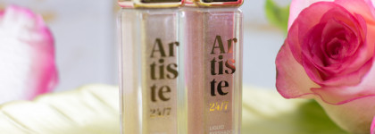 Такие разные: жидкие тени Vivienne Sabo Liquid Eyeshadow Artiste 24/7 в оттенках 01 Argent Brilliant и 02 Brilliant Dore