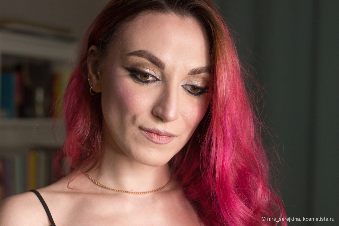 Ежиная прачка, база под тени Nars smooch proof eyeshadow base + NYX Glitter primer