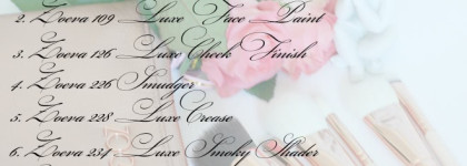 Нежный набор кистей для макияжа Zoeva Rose Golden Luxury Set Vol.2