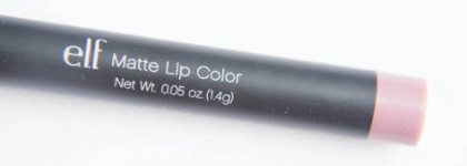 Розовый чай на 5 o'clock  c e.l.f. Studio Matte Lip Color Tea Rose