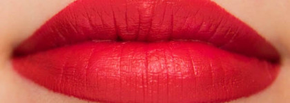 Красные губы - это просто, особенно с NYX matte lipstick Eden (mls27)