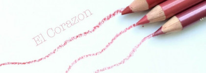 Мои любимчики - карандаши для губ El Corazon