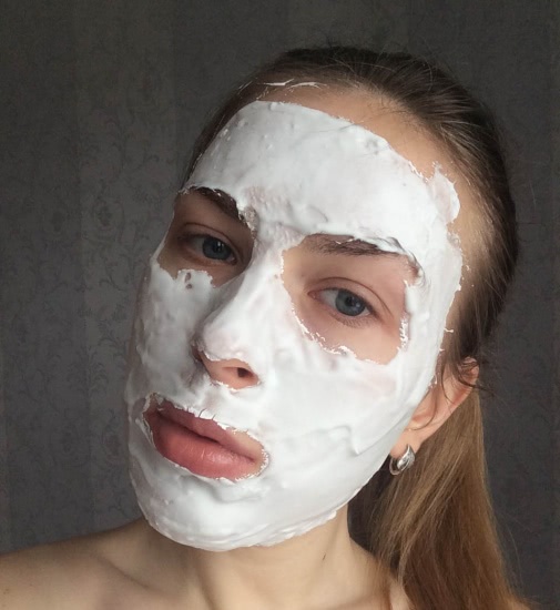 Мой день с маской Anskin Modeling Mask Collagen Anti-Aging