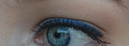 Такие синие и такие разные! Карандаши для глаз Gosh velvet touch eye liner: Fashionista и Ocean mist