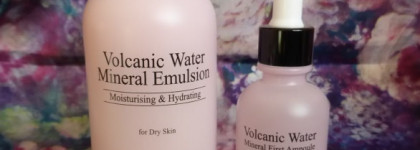 Уход за чувствительной кожей с The Skin House Moisturising & Hydrating: Volcanic Water Mineral Emulsion & Volcanic Water Mineral First Ampoule