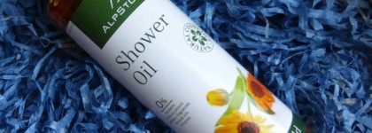 Нежное и ароматное масло для душа Alpstories с календулой