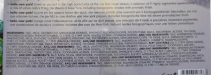 Essence Eyeshadow Palette G'day Sydney & Hello New York