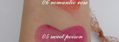 Essence Insta-Care Lipstick #05 Sweet Poison & #06 Romantic Doze