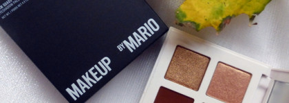 Лучшая теплая палетка года: Makeup by Mario Glam Eyeshadow Quad #Bronzey