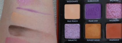 Лучшая летняя палетка теней для век с аквалайнером Catrice colour blast eyeshadow palette 010 Tangerin meets Lilac